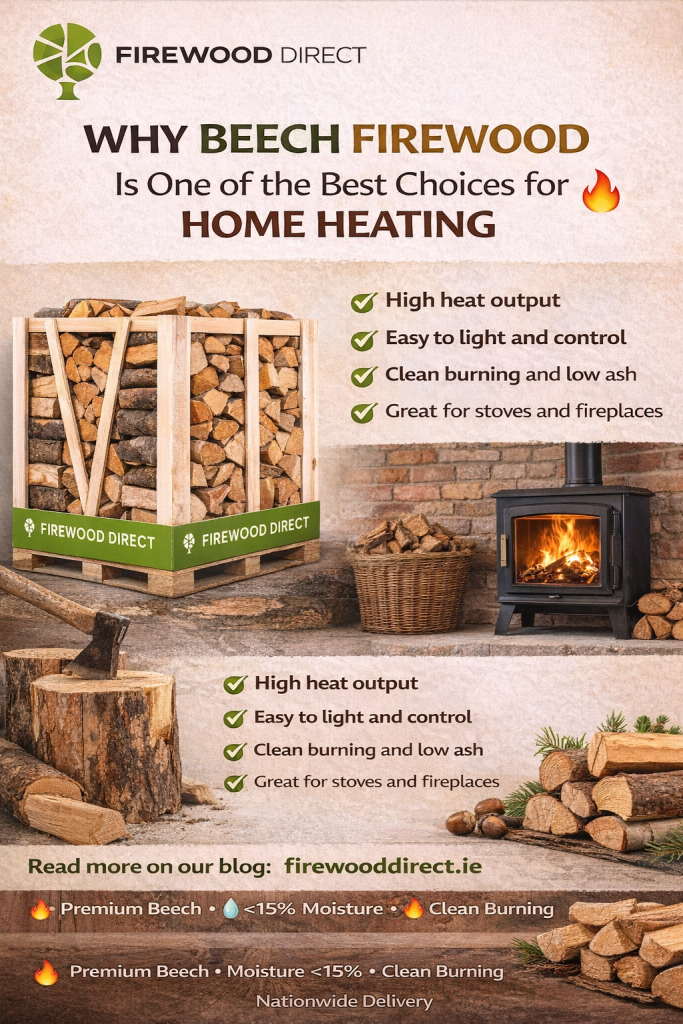 Beech firewood benefits and features