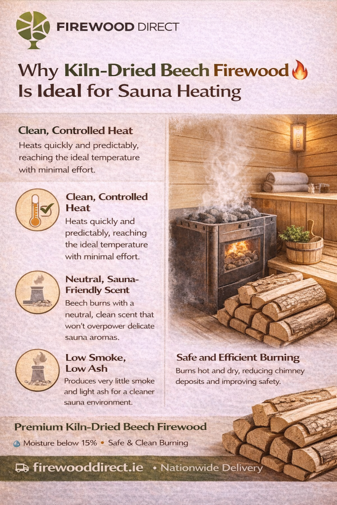 Benefits of kiln-dried beech firewood