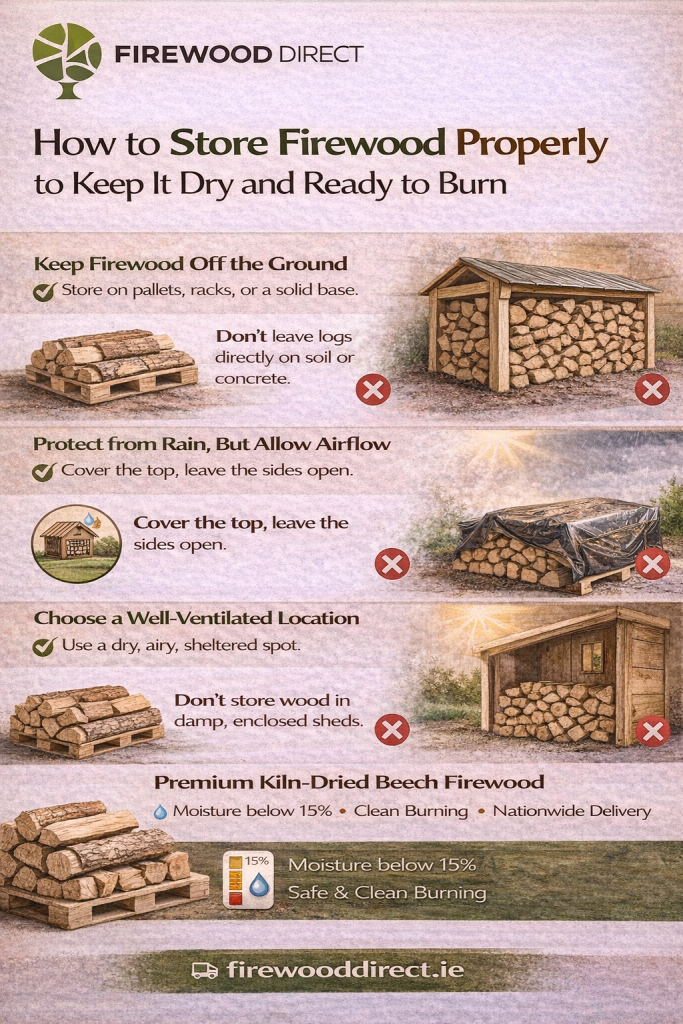 Firewood storage tips and guidelines